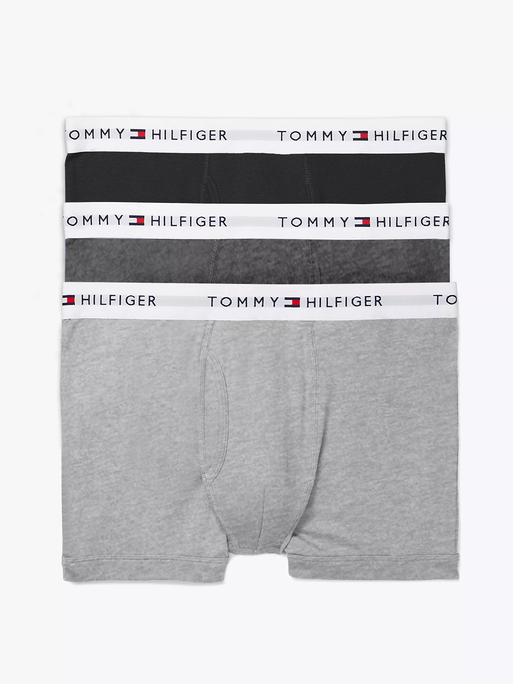 Tommy Hilfiger Cotton Classics Trunk 3-Pack | Gray