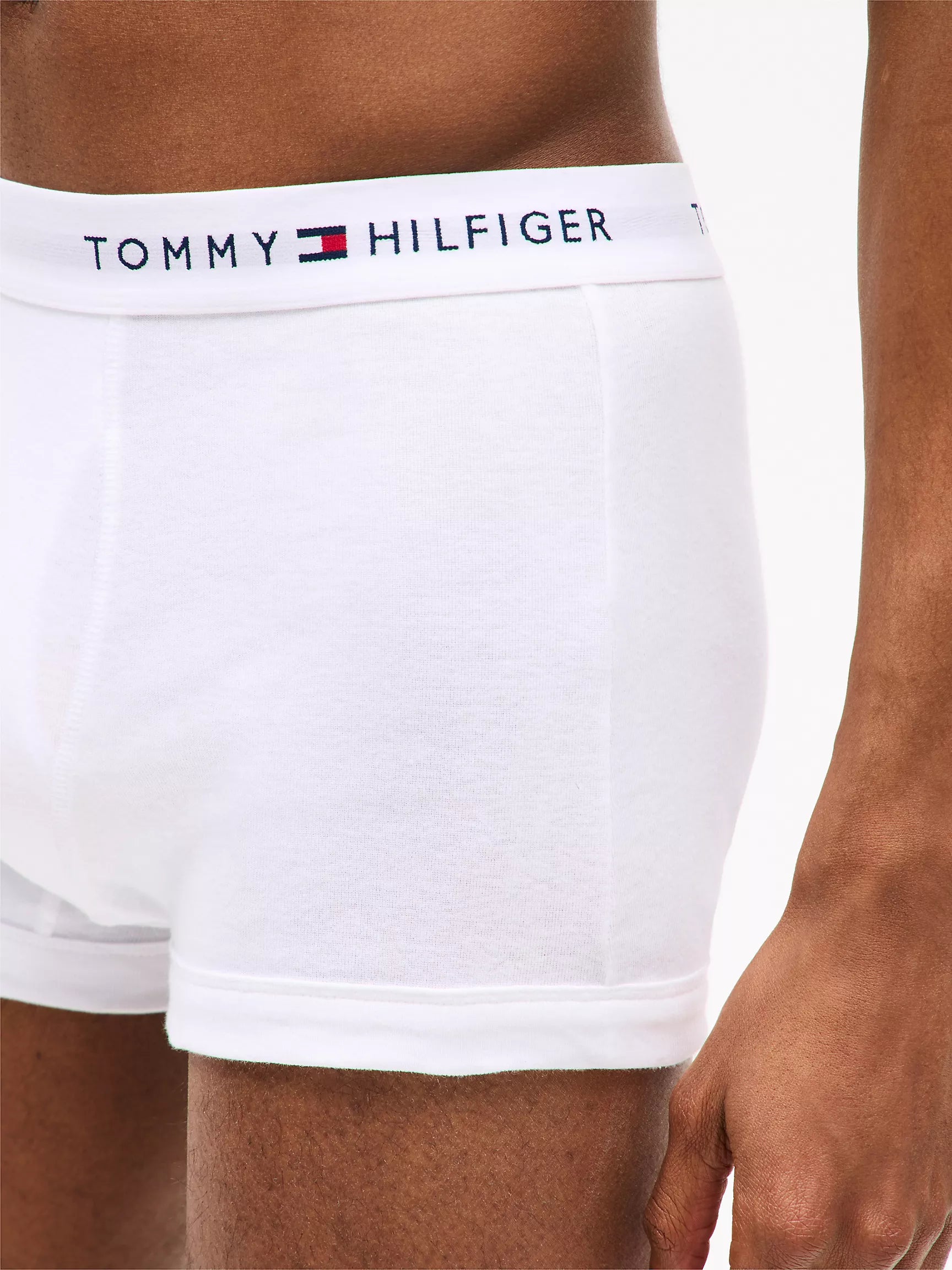 Tommy Hilfiger Cotton Classics Trunk 3-Pack | White