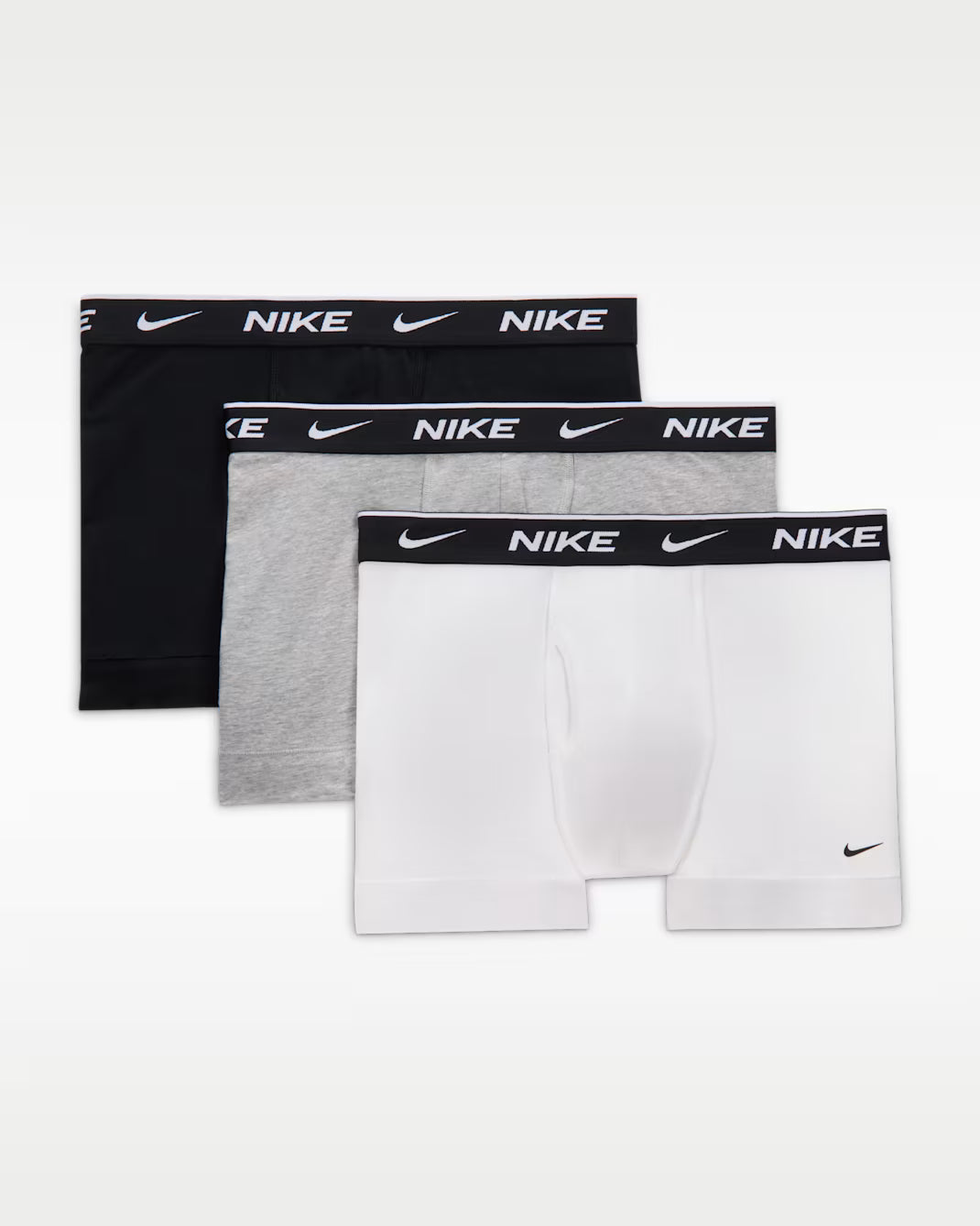 Nike Cotton Stretch Men's Dri-FIT Trunks (3-Pack) | Black