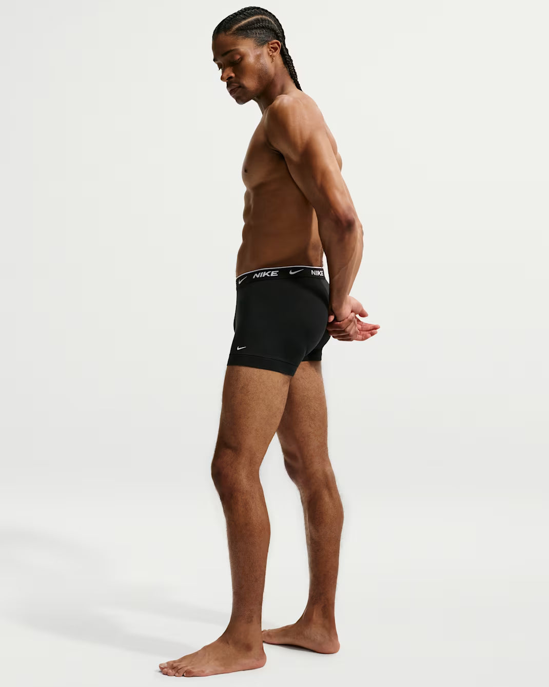 Nike Cotton Stretch Men's Dri-FIT Trunks (3-Pack) | Black