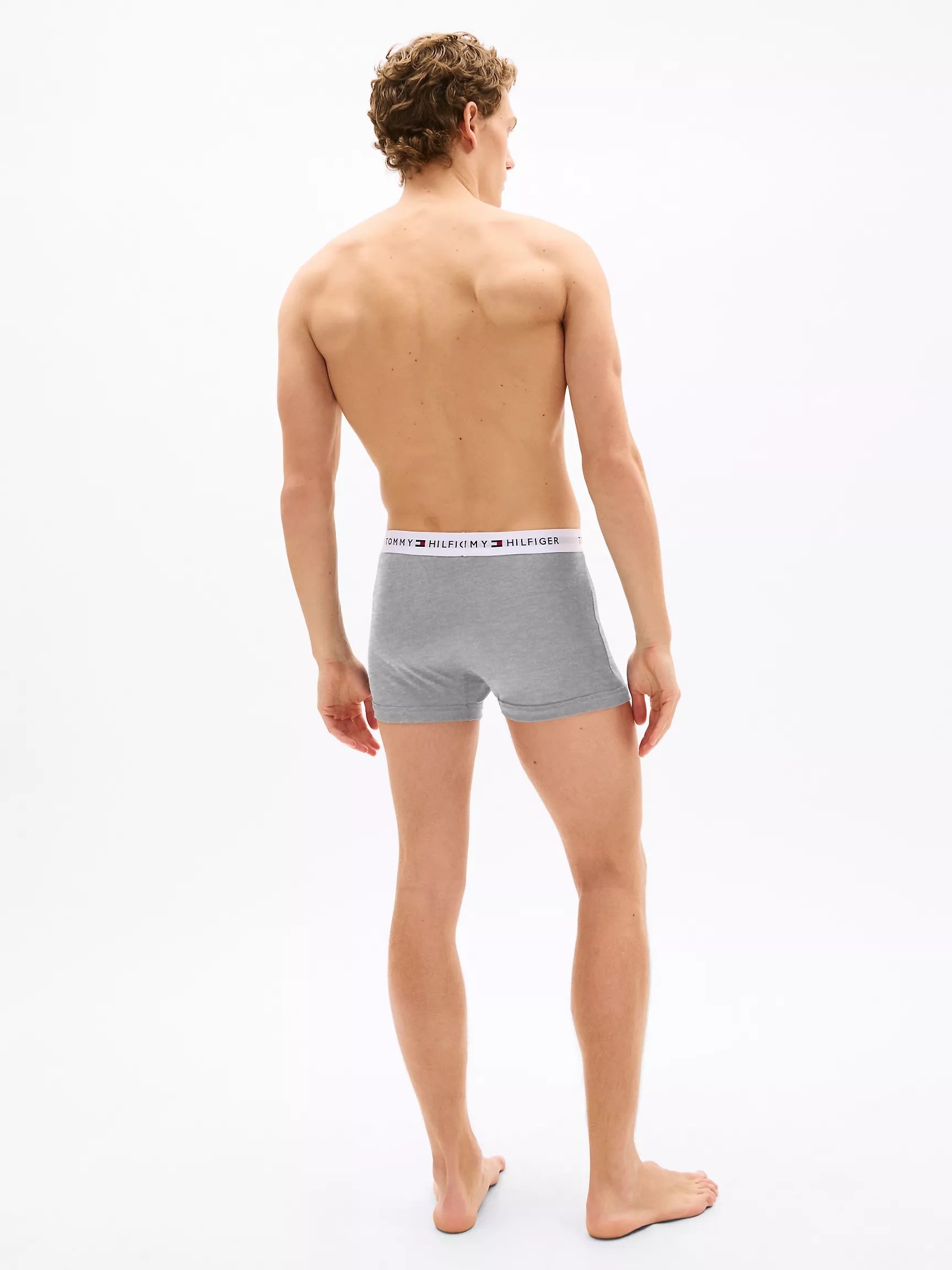 Tommy Hilfiger Cotton Classics Trunk 3-Pack | Gray