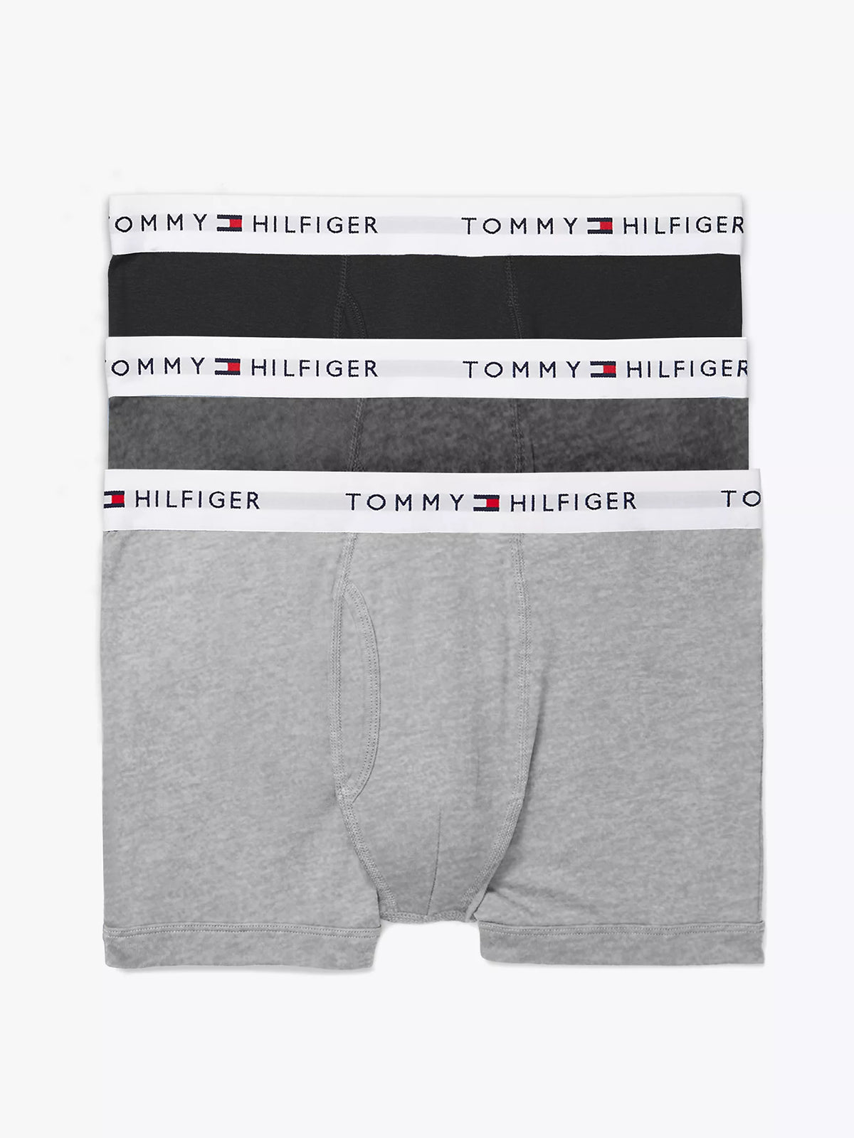 Tommy Hilfiger Cotton Classics Trunk 3-Pack | Gray
