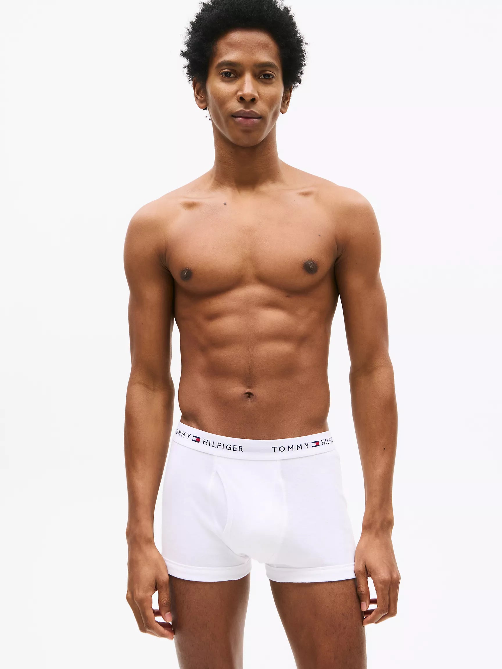 Tommy Hilfiger Cotton Classics Trunk 3-Pack | White