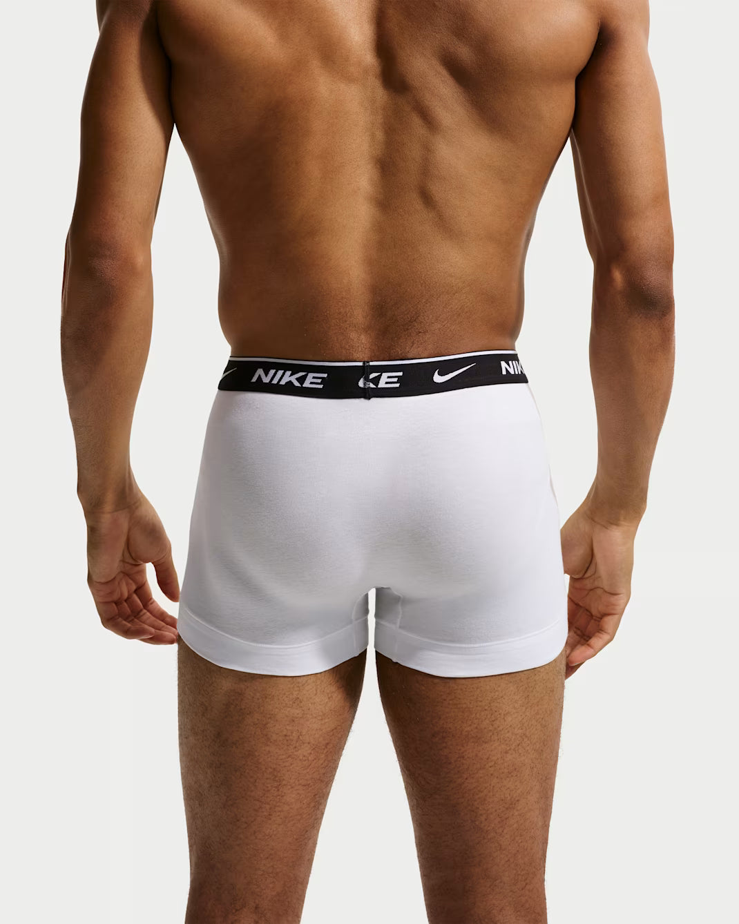 Nike Cotton Stretch Men's Dri-FIT Trunks (3-Pack) | White